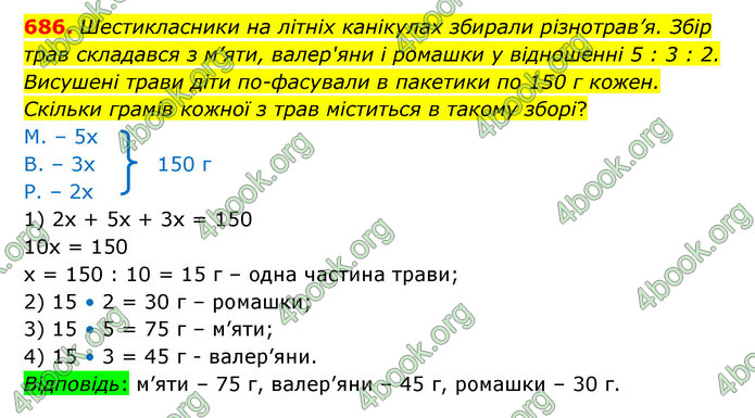 ГДЗ Математика 6 клас Істер 1, 2 частина (2023)