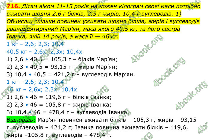 ГДЗ Математика 6 клас Істер 1, 2 частина (2023)