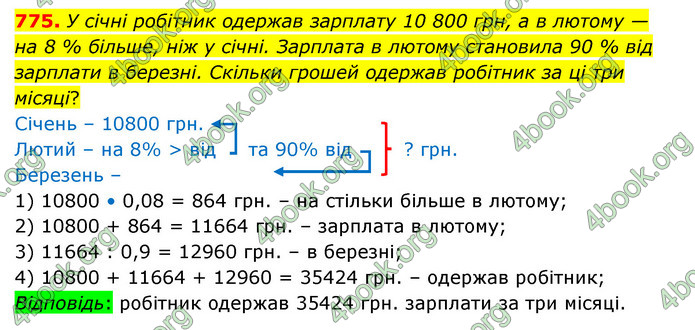 ГДЗ Математика 6 клас Істер 1, 2 частина (2023)