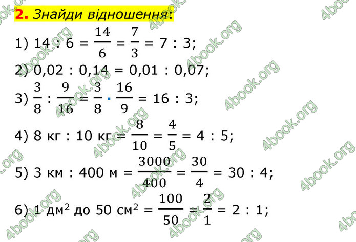 ГДЗ Математика 6 клас Істер 1, 2 частина (2023)