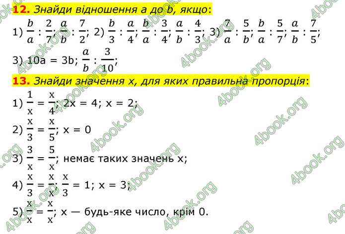 ГДЗ Математика 6 клас Істер 1, 2 частина (2023)