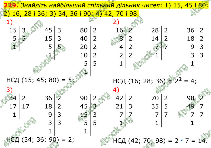 ГДЗ Математика 6 клас Тарасенкова 1, 2 частина (2023)