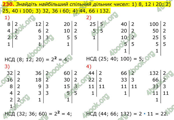 ГДЗ Математика 6 клас Тарасенкова 1, 2 частина (2023)