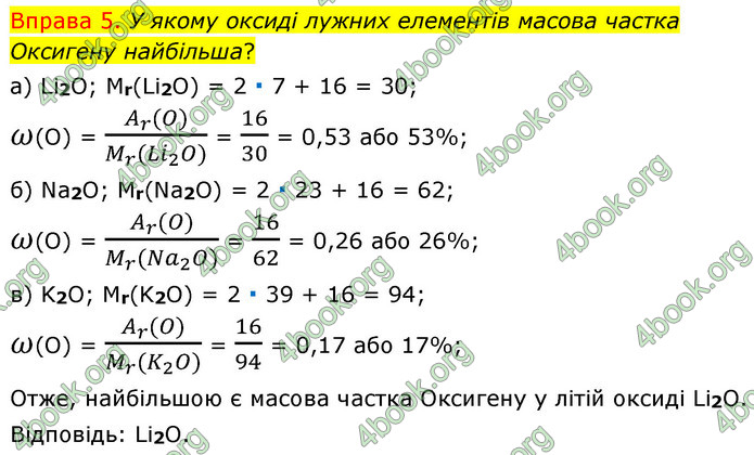 Решебник Хімія 8 клас Григорович 2016