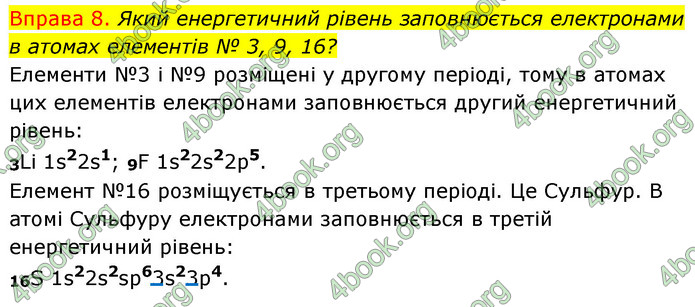 Решебник Хімія 8 клас Григорович 2016