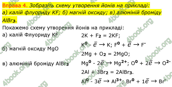 Решебник Хімія 8 клас Григорович 2016