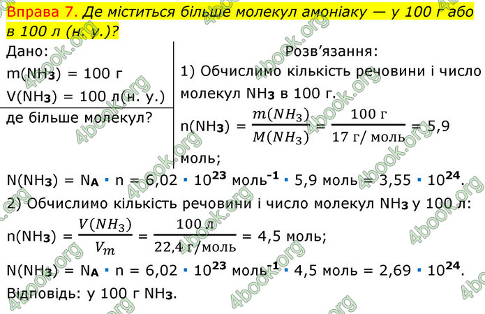 Решебник Хімія 8 клас Григорович 2016