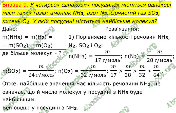 Решебник Хімія 8 клас Григорович 2016