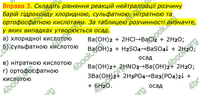 Решебник Хімія 8 клас Григорович 2016
