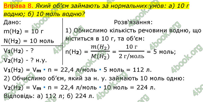 ГДЗ Хімія 8 клас Григорович 2021