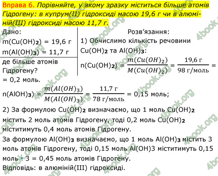 ГДЗ Хімія 8 клас Григорович 2021