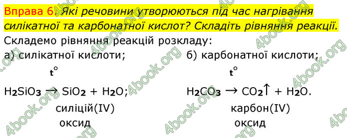 ГДЗ Хімія 8 клас Григорович 2021