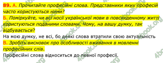 ГДЗ Українська мова 6 клас Заболотний (2023)