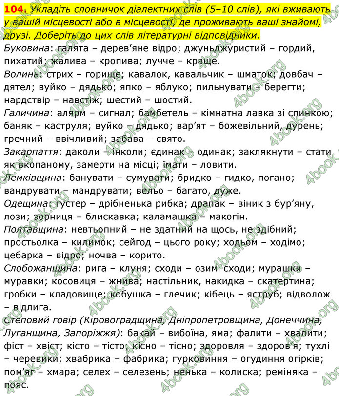 ГДЗ Українська мова 6 клас Заболотний (2023)