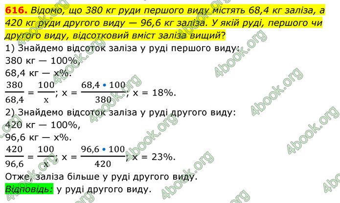 ГДЗ Математика 6 клас Мерзляк 1, 2 частина (2023)