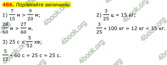 ГДЗ Математика 6 клас Кравчук