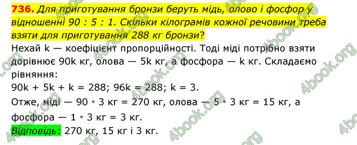 ГДЗ Математика 6 клас Тарасенкова 1, 2 частина (2023)