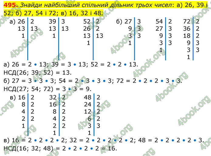 ГДЗ Математика 6 клас Бевз (1 та 2 частина)