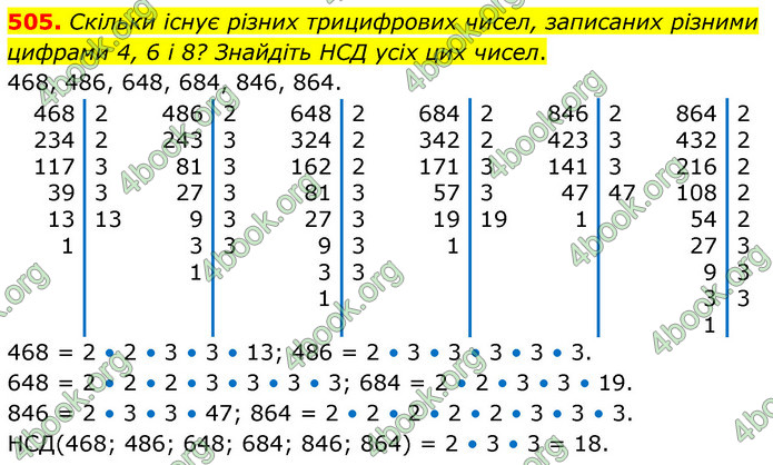 ГДЗ Математика 6 клас Бевз (1 та 2 частина)