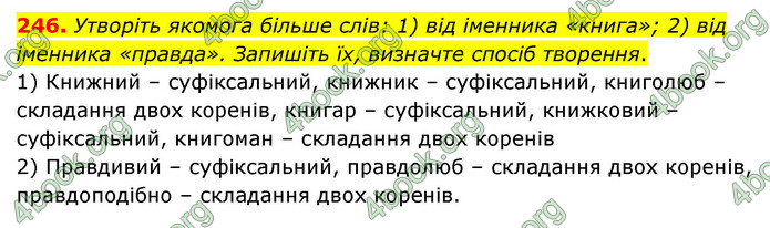 ГДЗ Українська мова 6 клас Голуб