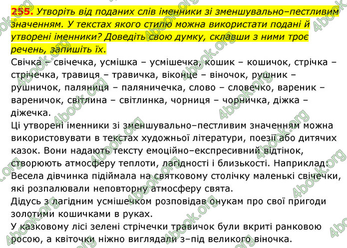 ГДЗ Українська мова 6 клас Голуб