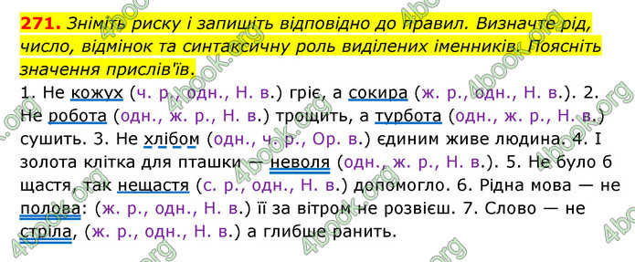 ГДЗ Українська мова 6 клас Голуб