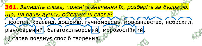 ГДЗ Українська мова 6 клас Голуб