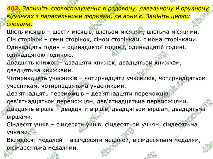 ГДЗ Українська мова 6 клас Голуб