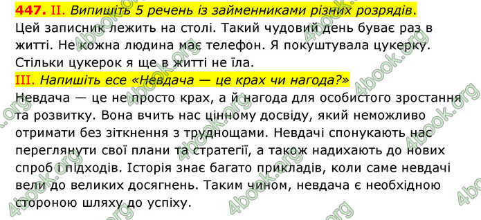 ГДЗ Українська мова 6 клас Голуб