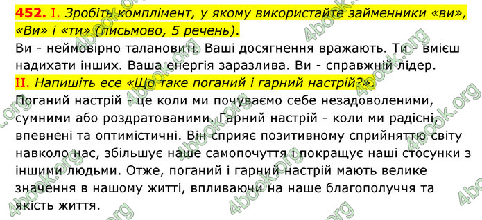 ГДЗ Українська мова 6 клас Голуб