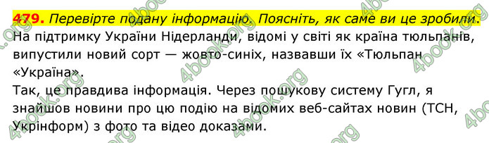 ГДЗ Українська мова 6 клас Голуб