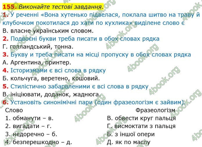 ГДЗ Українська мова 6 клас Заболотний (2023)