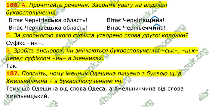 ГДЗ Українська мова 6 клас Заболотний (2023)