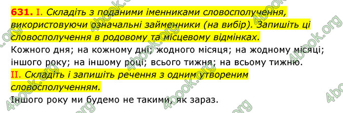 ГДЗ Українська мова 6 клас Заболотний (2023)