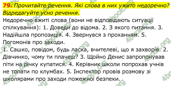 ГДЗ Українська мова 6 клас Заболотний 2020