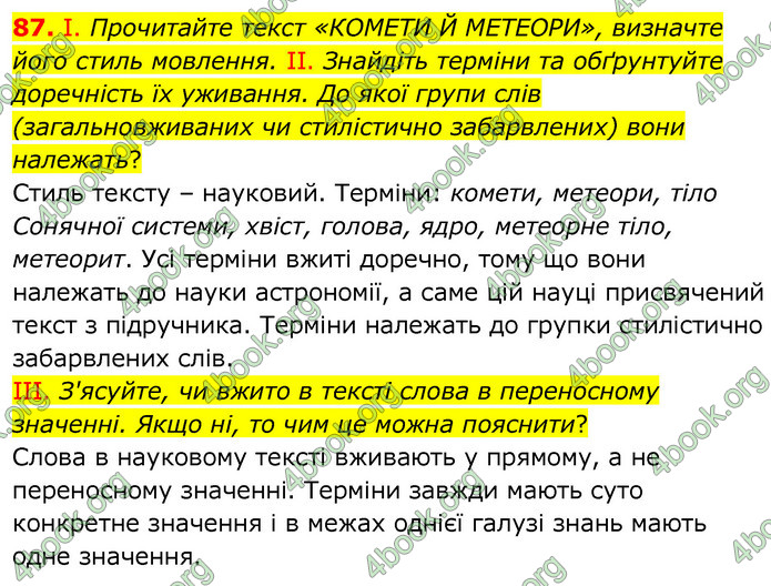 ГДЗ Українська мова 6 клас Заболотний 2020