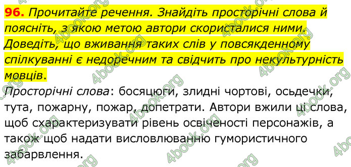 ГДЗ Українська мова 6 клас Заболотний 2020