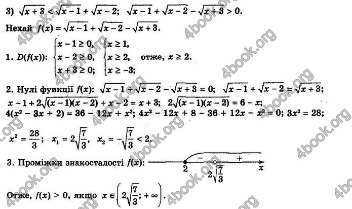 Решебник Алгебра 10 клас Мерзляк 2018 (Погл). ГДЗ