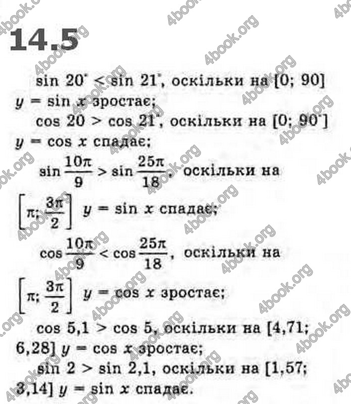 Решебник Алгебра 10 клас Мерзляк 2018 (Погл). ГДЗ