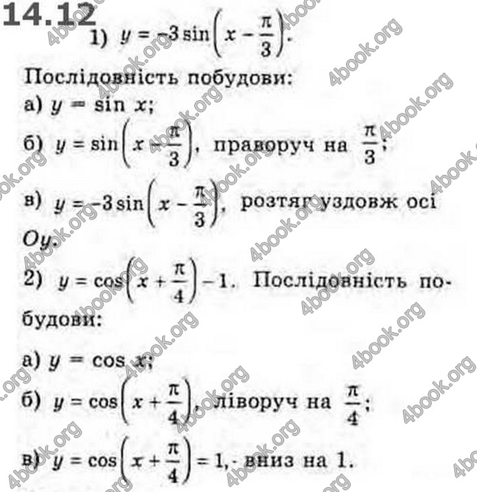 Решебник Алгебра 10 клас Мерзляк 2018 (Погл). ГДЗ