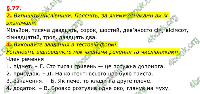 ГДЗ Українська мова 6 клас Авраменко