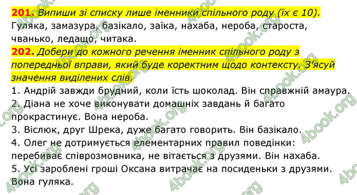 ГДЗ Українська мова 6 клас Онатій