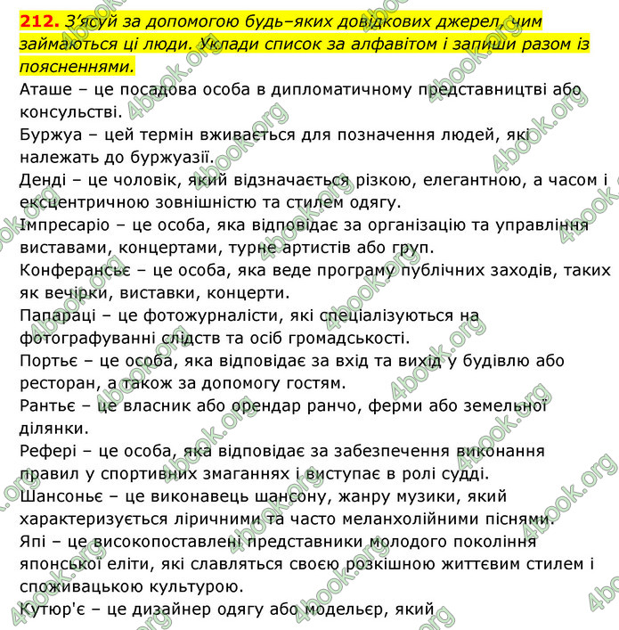 ГДЗ Українська мова 6 клас Онатій