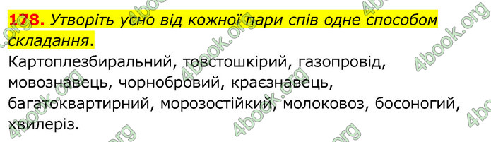 ГДЗ Українська мова 6 клас Заболотний 2020