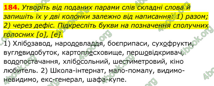 ГДЗ Українська мова 6 клас Заболотний 2020