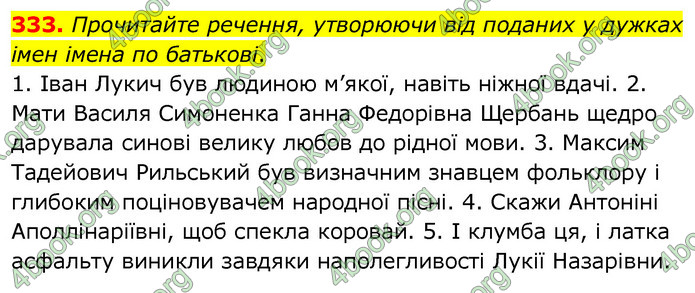 ГДЗ Українська мова 6 клас Заболотний 2020