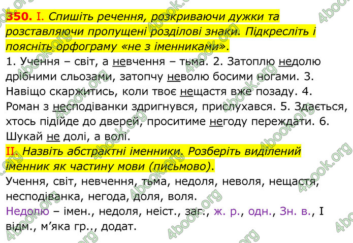 ГДЗ Українська мова 6 клас Заболотний 2020