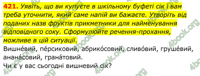 ГДЗ Українська мова 6 клас Заболотний 2020