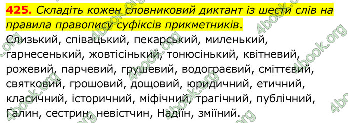 ГДЗ Українська мова 6 клас Заболотний 2020