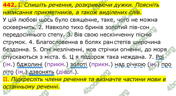 ГДЗ Українська мова 6 клас Заболотний 2020